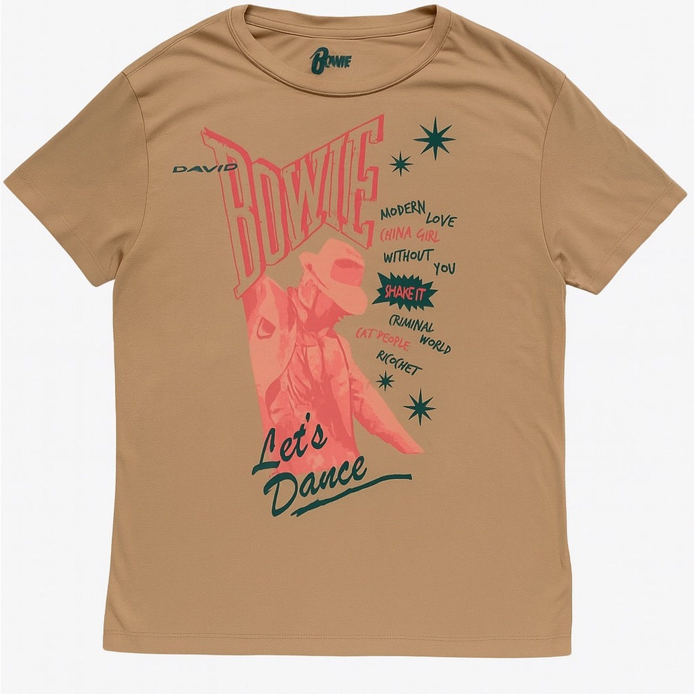 David Bowie Graphic Short Sleeve Tee size small